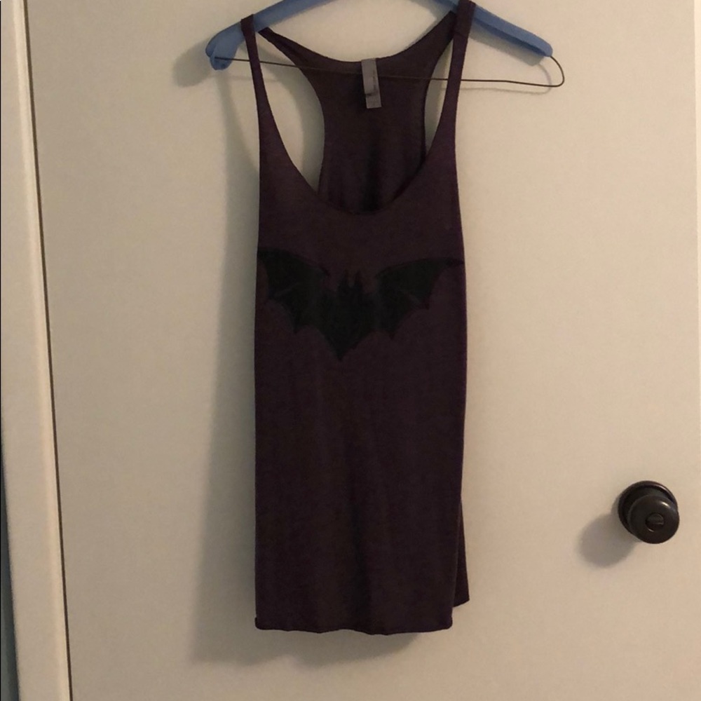 Purple bat top.
